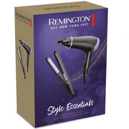 Remington Style Essentials Set de Secador y Plancha de Pelo